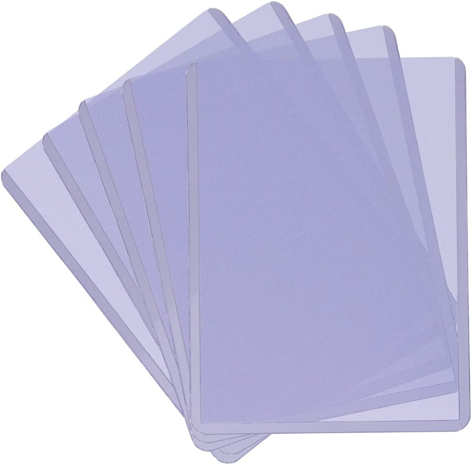 Ultra Pro 3" X 4" Clear Regular Toploader 25ct Card Protectors Hard Plastic Sleeves