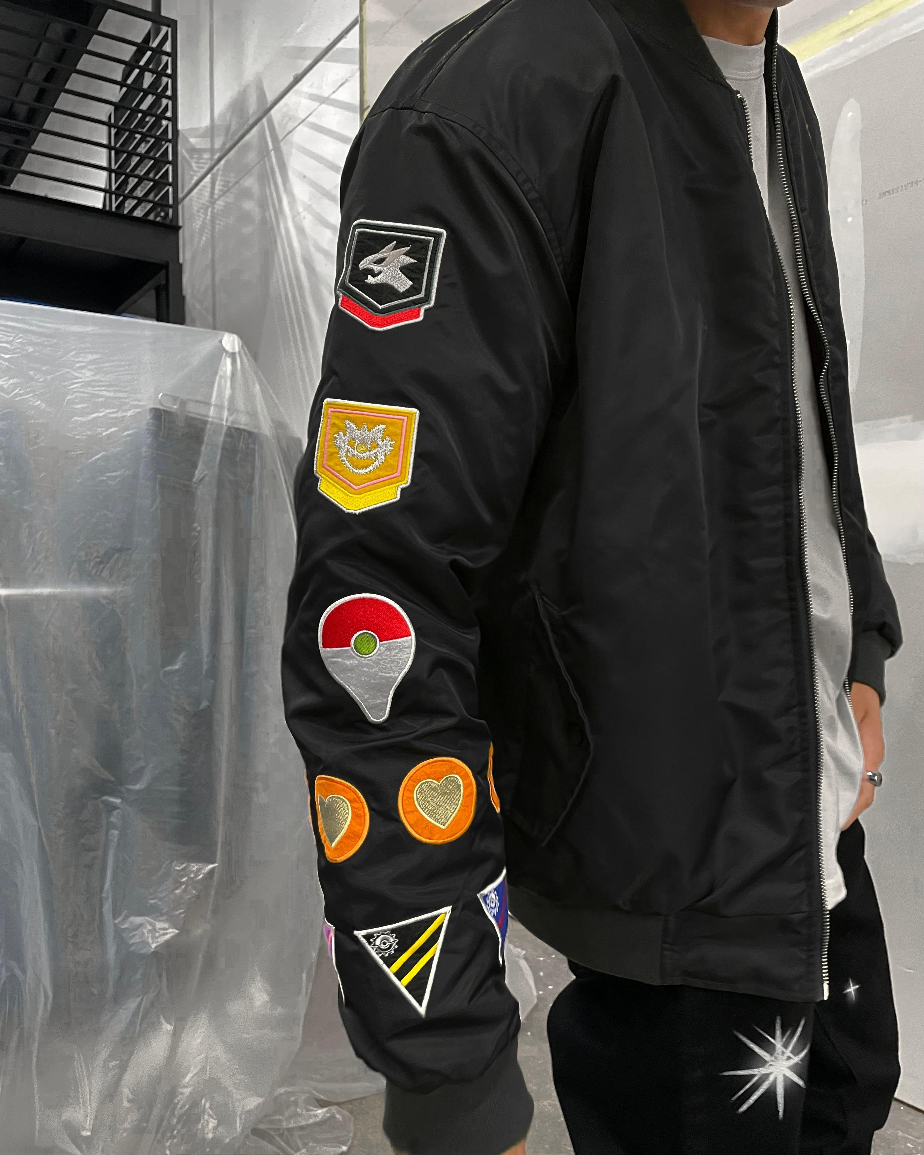 The Trainer Bomber (Black) - L