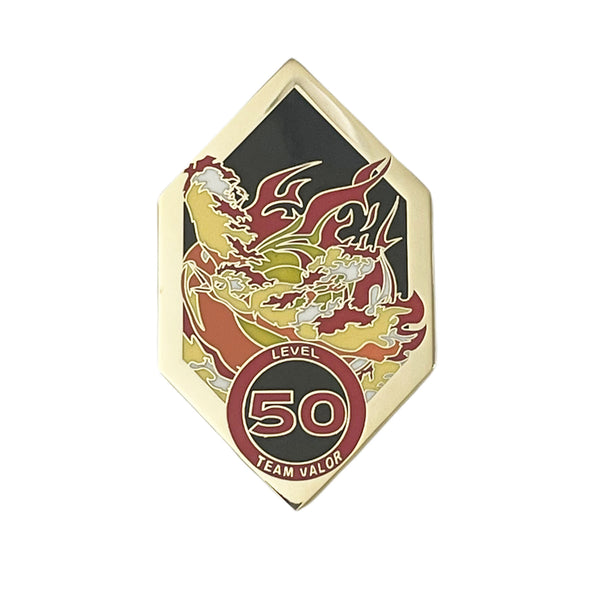 Pokémon Go Team Instinct 50 Badge – Trainer Gear